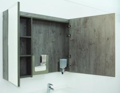 Spiegelschrank mit Seifenspender für Waschtischanlagen