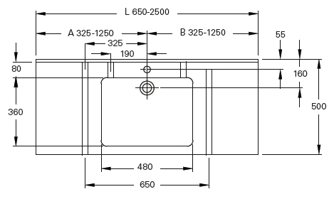 asymmetrischer Waschtisch 05