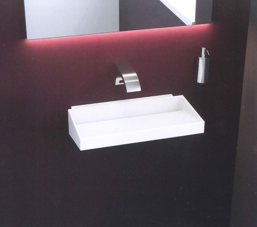 Ausgefallenes Waschbecken Gäste WC